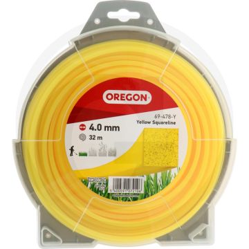 OREGON Trimmerdraad nylon (YellowLine vierkant)
