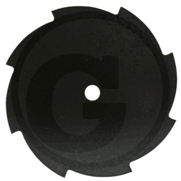 Mes 8-tands grasmaaimes 250mm 25,4mm 1,4mm