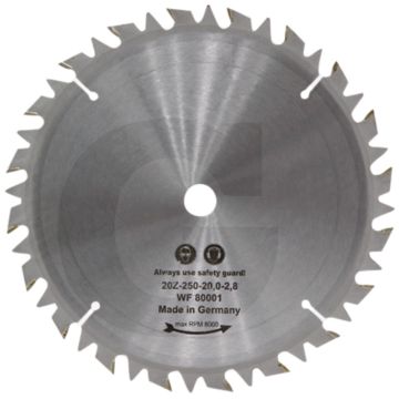 Hardmetalen zaagblad (terugslagarm)