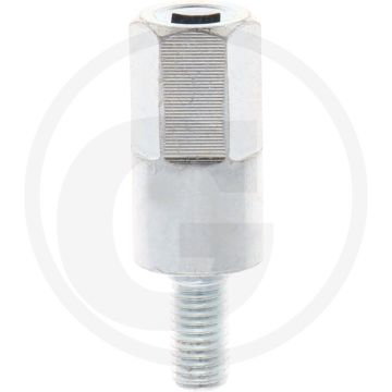 Asadapter (M6 rechtse draad Asgaten vierkant / 5,4)