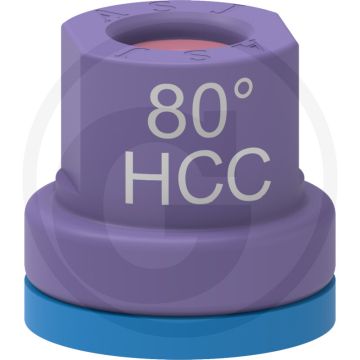 ASJ Holle kegelsproeidop 80° HCC - Keramiek top.
