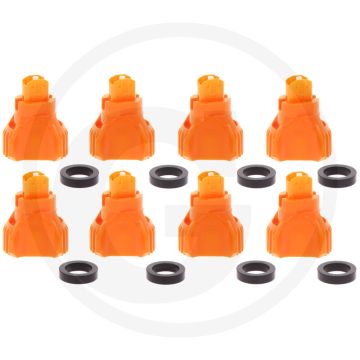 Nozal VPE 8 Flachstrahldüse KWIX ADX Orange 120° Spuithoek