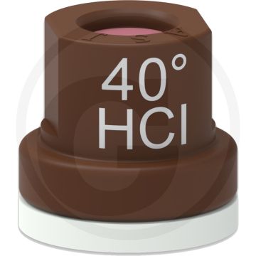 ASJ Holle kegelsproeidop 40° HCI - Kunststof/Keramiek - Bruin