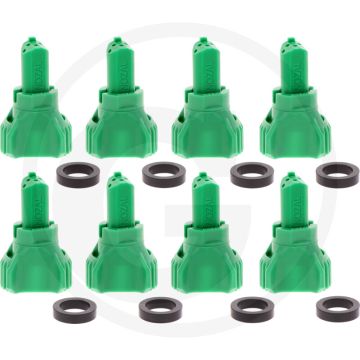 Nozal VPE 8 Flüssigdüngerdüse R5X Grün 100° Spuithoek