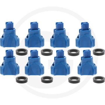 Nozal VPE 8 Flachstrahldüse KWIX RDX Blau 120° Spuithoek