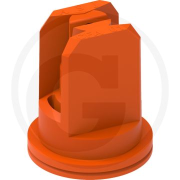 ASJ Injector vlakstraal sproeidop 110° CFA - Oranje, Kunststof - Sleutelwijdte 8