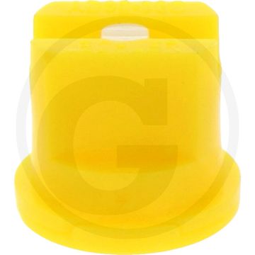 Lechler Spleetdop 90° Geel Keramiek.