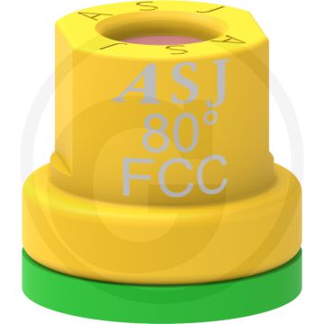 ASJ Volledige kegel sproeidop 80° FCC - Oranje, Kunststof, Keramiek.
