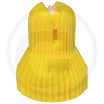 Nozal VPE 8 vlakstraal sproeidoppen KWIX ADX g. Spleetdop, 120° spuithoek, Geel.