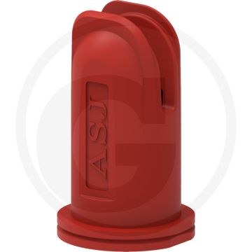 ASJ Kunststof vlakstraalsproeidop BX - Rood, Kunststof - Spleetdop