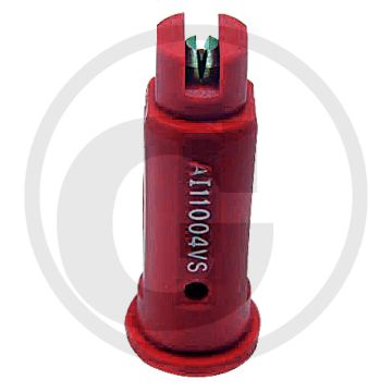 TeeJet Injector spleetdop AI11004-VS 110° Rood Kunststof Roestvrijstaal