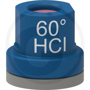 ASJ Holle kegelsproeidop 60° HCI - Blauw Keramiek.