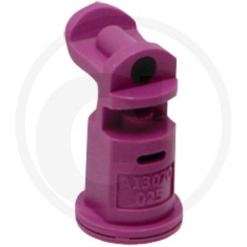 TeeJet Dubbele injector spleetdop 125° - Kunststof, Rose, 100 mazen