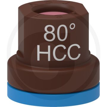 ASJ Holle kegelsproeidop 80° HCC - Keramiek top.