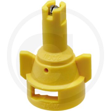 TeeJet Injector-spleetdop 110° Geel RVS