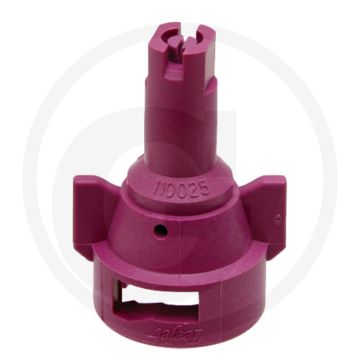 TeeJet Injector-spleetdop 110° - Kunststof, Rose, 50 mazen