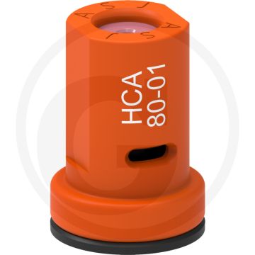 ASJ Holle kegelsproeidop 80° HCA - Oranje, Kunststof, Keramiek