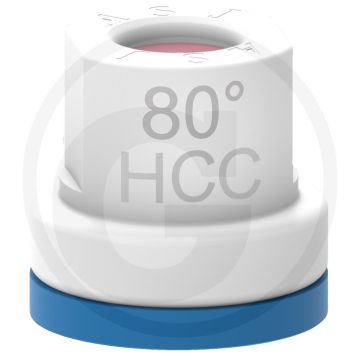 ASJ Holle kegelsproeidop 80° HCC - Keramiek top