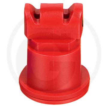 TeeJet Dubbele injector-spleetdop 110° Rood.