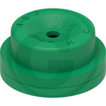 ASJ Holle kegelsproeidop 80° HC Groen-Kunststof