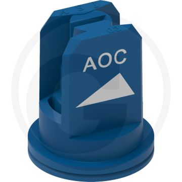 ASJ Lucht injector hoekstraaldop 80° AOC - Blauw, Kunststof - 80° - Sleutelwijdte: 8
