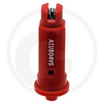 TeeJet Asymmetrische injector-spleetdop Rood 85° AIUB8504VS