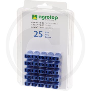 Agrotop Injector-spleetdop 03, 110° - Blauw, Kunststof.