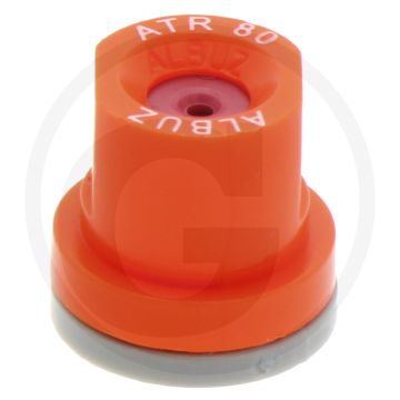 Albuz Holle kegelspuitdop 80° - Oranje, Keramiek top