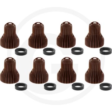 Nozal VPE 8 Doppelflachstrahldüse KWIX ATX Bra 120° Keramik.