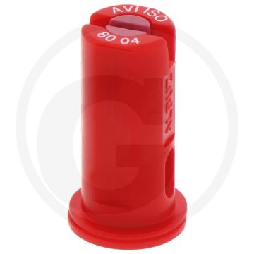 Albuz Vlakstraalsproeidop AVI-80-04 Rood Keramiek.
