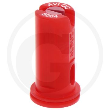 Albuz Spleetdop 80° Rood Keramiek AVI-OC-80-04
