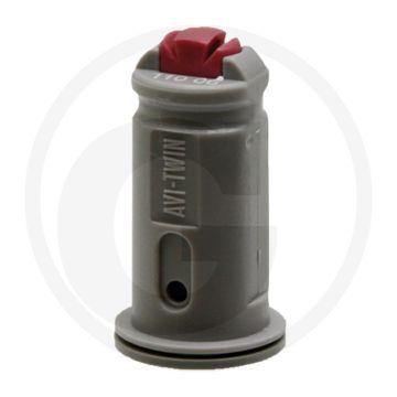 Albuz Dubbele injector spleetdop 110° Grijs Keramiek.