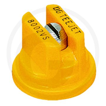 TeeJet Spleetdop 80° Geel RVS DG8002VS