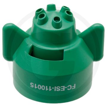Hypro Vloeibare kunstmestdop 6-gaats Groen 110°