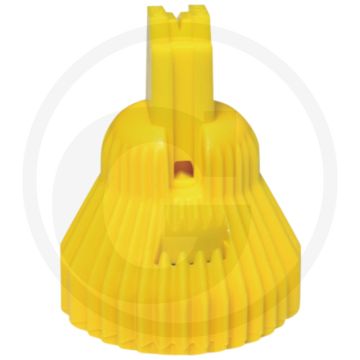 Nozal Spleetdop KWIX RDX geel 110° spuithoek