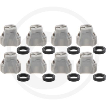 Nozal VPE 8 Flachstrahldüse KWIX RFX Grau 120° Spuithoek