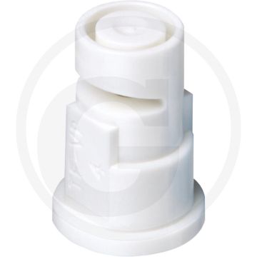 TeeJet Turbo FloodJet, groothoek spleetdop, wit, 110° spuithoek