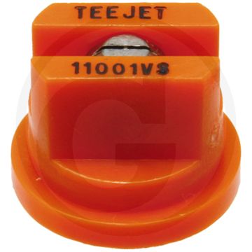 TeeJet Spleetdop 110° - RVS Top - Oranje