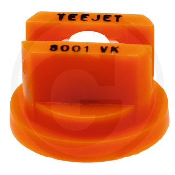 TeeJet Spleetdop 80° Oranje Keramiek TP8001VK