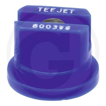 TeeJet Spleetdop 80° Blauw RVS TP8003VS