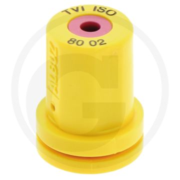 Albuz Injector holle kegel sproeidop 80° - Geel, Kunststof, Keramiek.