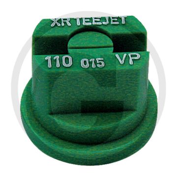 TeeJet Spleetdop 110° Groen Kunststof XR 110-015 VP