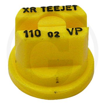 TeeJet Spleetdop 110° Geel Kunststof Sleutelwijdte 8