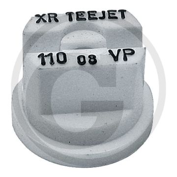 TeeJet Spleetdop 110° - Wit Kunststof - Sleutelwijdte: 8