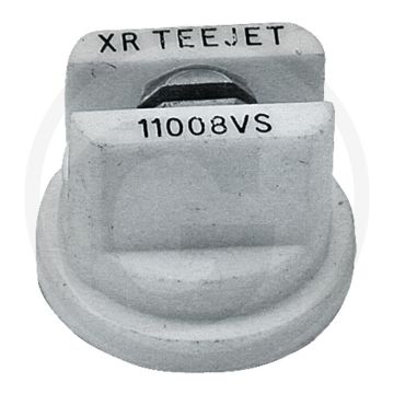 TeeJet Spleetdop 110° - RVS Top - Wit - Kunststof - Sleutelwijdte 8