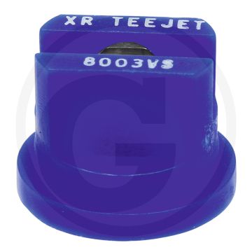 TeeJet Spleetdop 80° - Blauw, RVS - Sleutelwijdte: 8