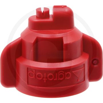 Agrotop SoftDrop sproeidop 110° - Spleetdop, Rood, Kunststof.