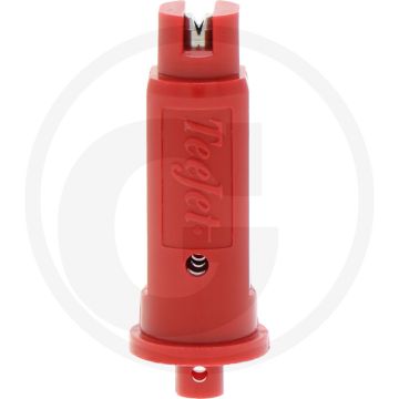 TeeJet Injector-spleetdop 04, 80° Rood