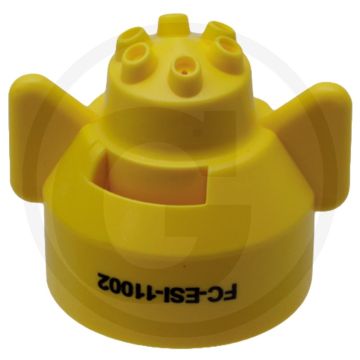Hypro Flüssigdüngerdüse 6-Loch - Keramik Top - Gelb