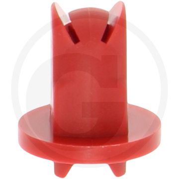 TeeJet Doppelflachstrahldüse 110° - Kunststoff, Rot, 50 mazen